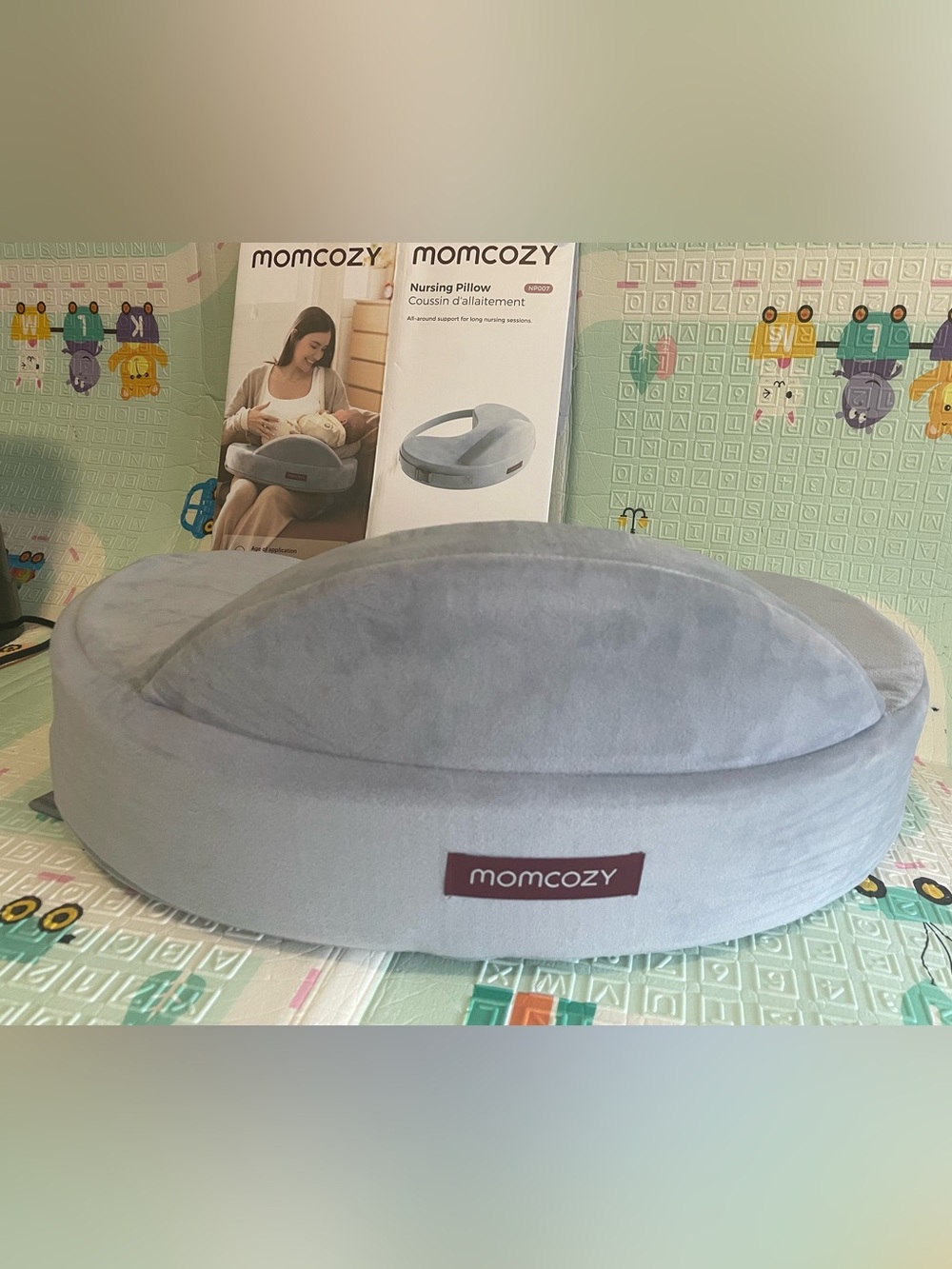 Momcozy Innovative Safety Guard Nursing Pillow - Picture 3 of 11